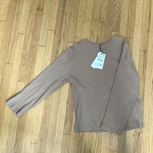 Brand New Zara Ribbed Long Sleeve